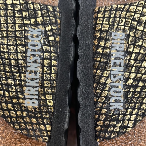 Birkenstock Gizeh Shiny Python Black asst go - Picture 4 of 5